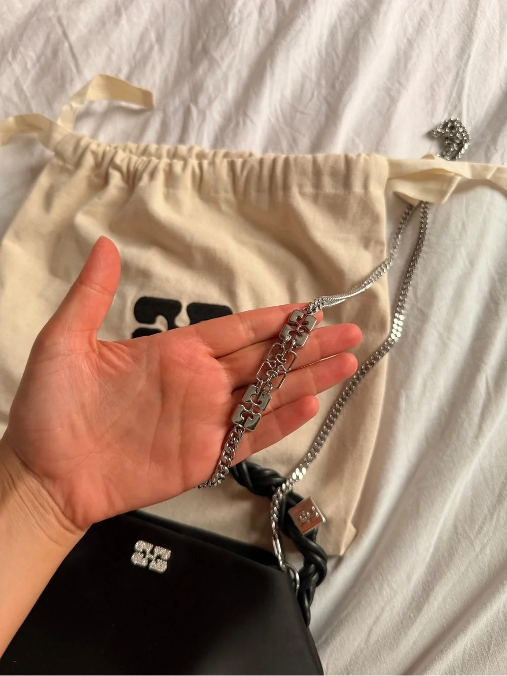 GANNI Bou Satin Mini Bag - NEW !!!